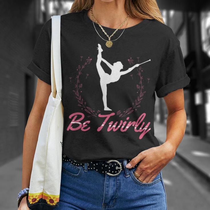 Be Twirly-Twirler バトントワリング Tシャツ 彼女への贈り物