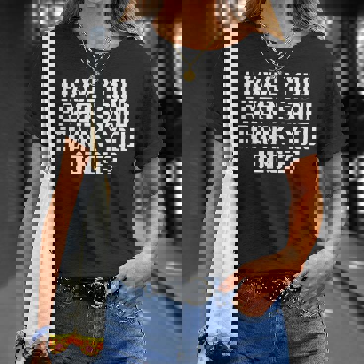 Vance Idiot Have You Evenaid Thank You OnceArcasm Tシャツ 彼女への贈り物