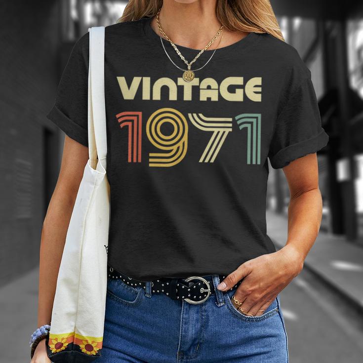 Vintage 1971 50Th Birthday Tシャツ 彼女への贈り物