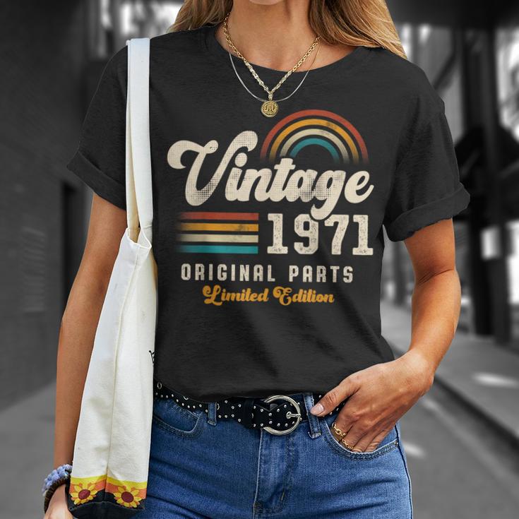 Vintage 1971 オリジナルパーツ 55周年記念 レトロ Tシャツ 彼女への贈り物