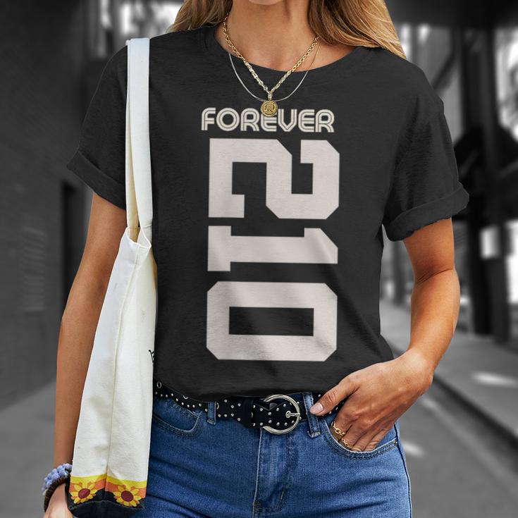 Vintage Forever 210 Texas Area Code 210 Tシャツ 彼女への贈り物