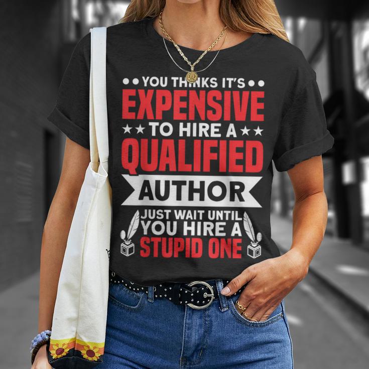 Wait Until You Hire A Stupid One Book Lover Author T-Shirt Gifts for Her Wait Until You Hire A Stupid One Book Lover Author T-Shirt Gifts for Her