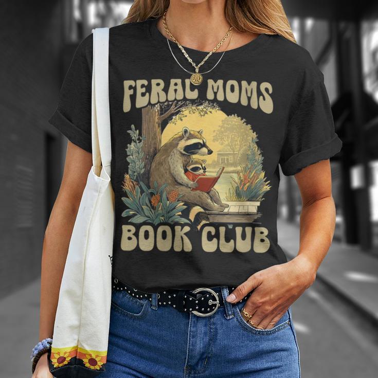 Women's Feral Moms Book Club T-Shirt Gifts for Her Women's Feral Moms Book Club T-Shirt Gifts for Her