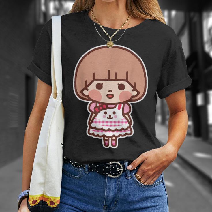 ゆるかわメルちゃん ビッグプリント（表裏） Tシャツ 彼女への贈り物