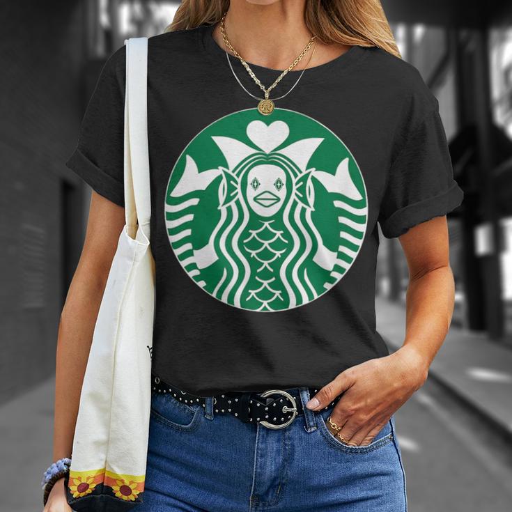 アマビエ 日本の妖怪人魚から保護。 Tシャツ 彼女への贈り物
