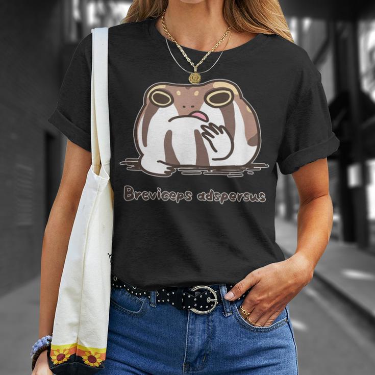 アメフクラガエル おもしろ ゆるかわ かわいい ギフト 生物 理系 Tシャツ 彼女への贈り物