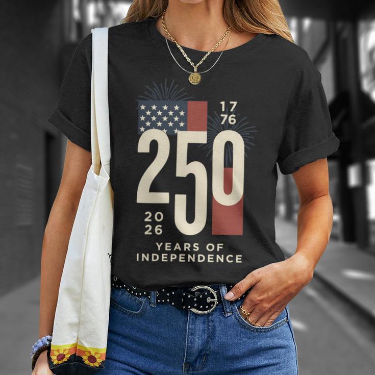 アメリカ250周年記念 愛国心が強い7月4日 250年 長袖tシャツ Tシャツ 彼女への贈り物