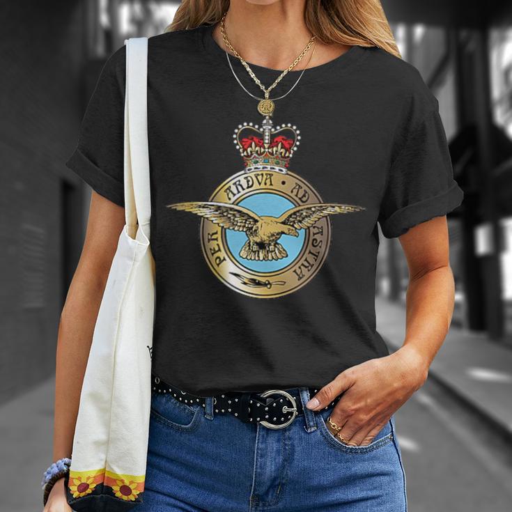 イギリス空軍 イギリス空軍 バッジパッチ Tシャツ 彼女への贈り物