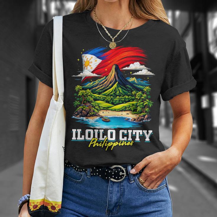 イロイロ市 フィリピン お土産 フィリピン国旗 Tシャツ 彼女への贈り物