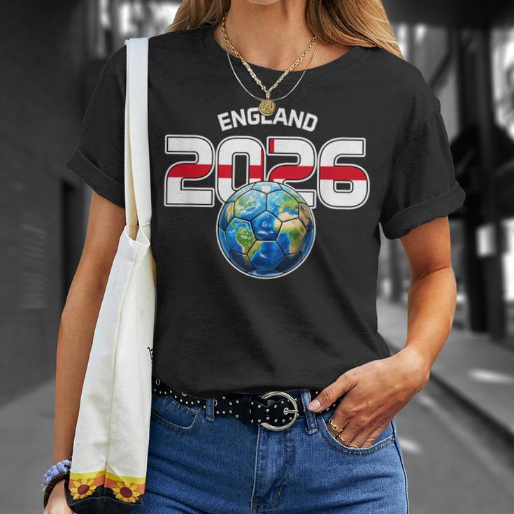 イングランド 2026 ワールドサッカー Tシャツ 彼女への贈り物