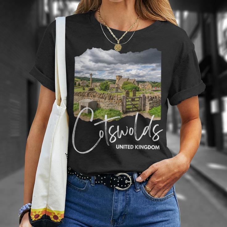 イングランド コッツウォルズ Tシャツ 彼女への贈り物