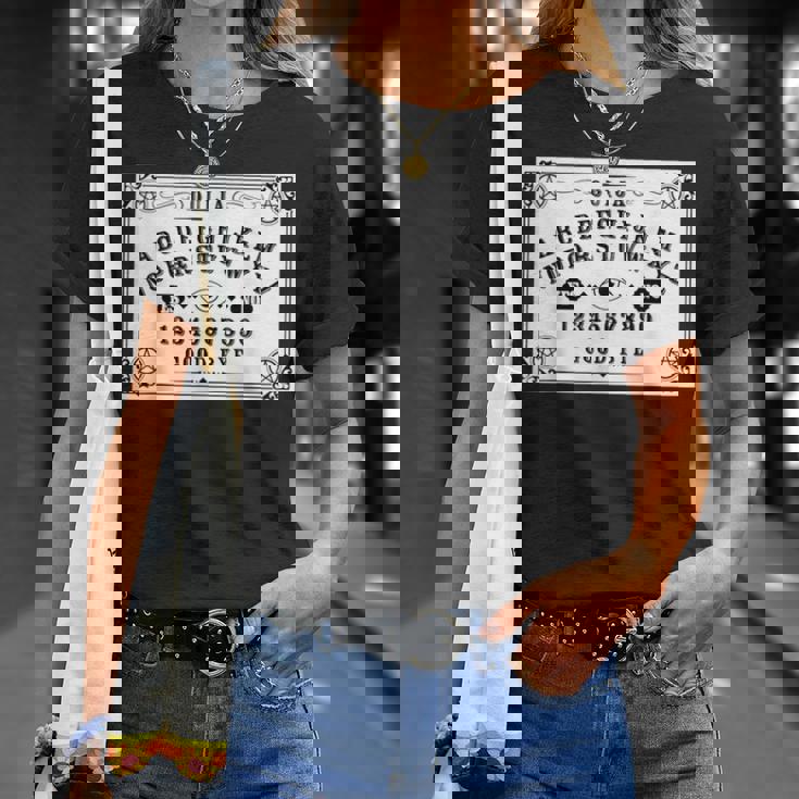 ウイジャボード ハロー超常現象捜査官 ゴシック・ウイジャ・ペイガン Tシャツ 彼女への贈り物