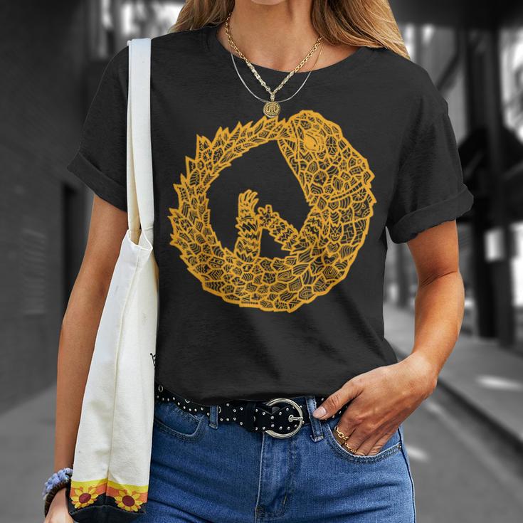 ウロボロス アルマジロトカゲ Tシャツ 彼女への贈り物