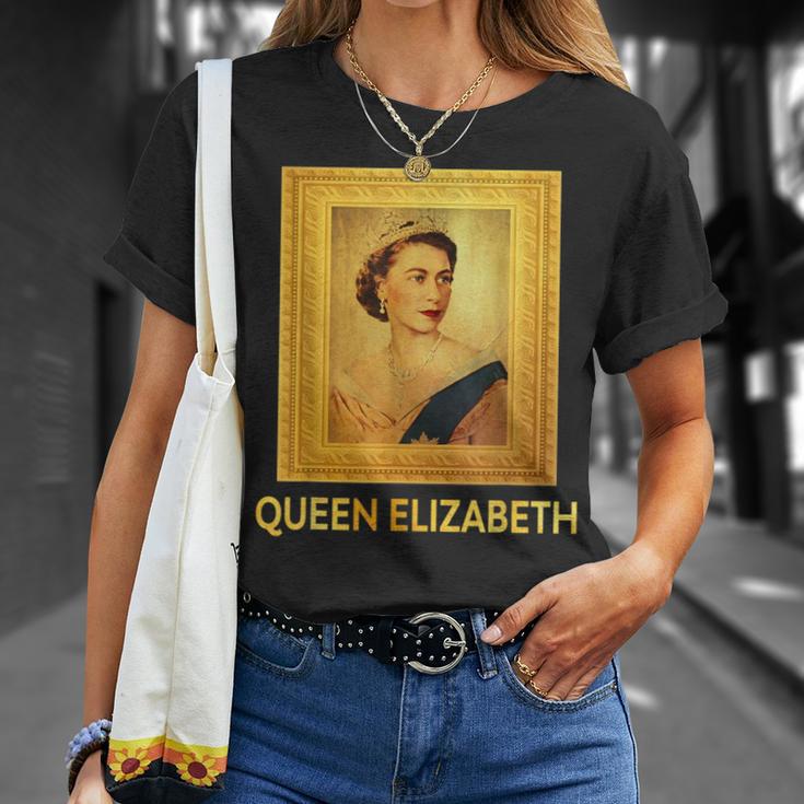 エリザベス女王 Ii ファン ビンテージ写真 英国王 Tシャツ 彼女への贈り物