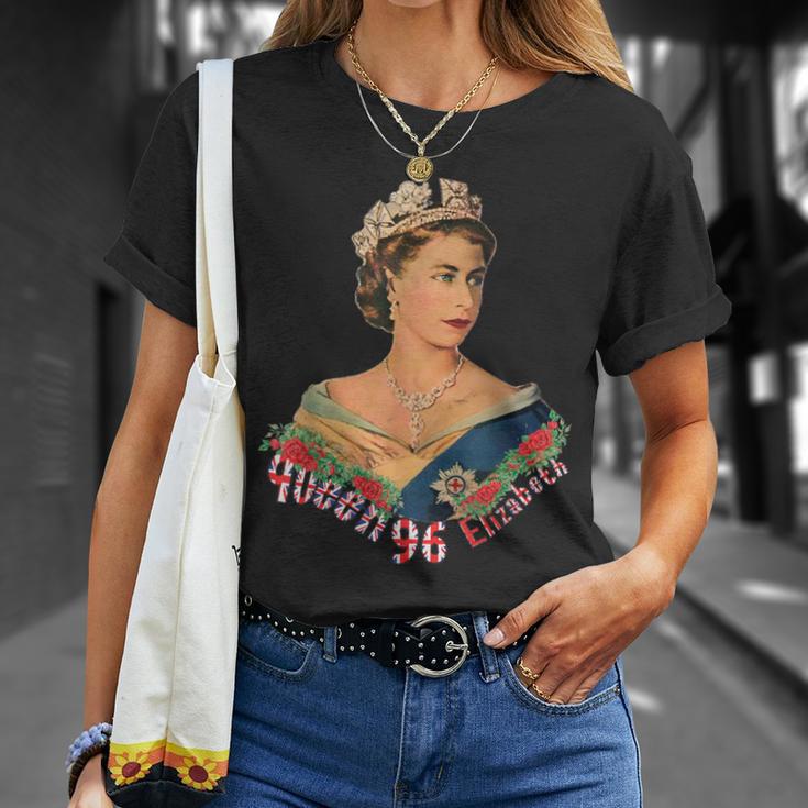 エリザベス女王2世 イギリスの王冠 マジェスティ エリザベス女王 Tシャツ 彼女への贈り物