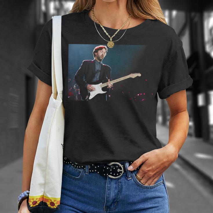 エリック・クラプトン・ブルース ギタリスト ライヴ・ザ・ブライトン・センター 1992 Tシャツ 彼女への贈り物
