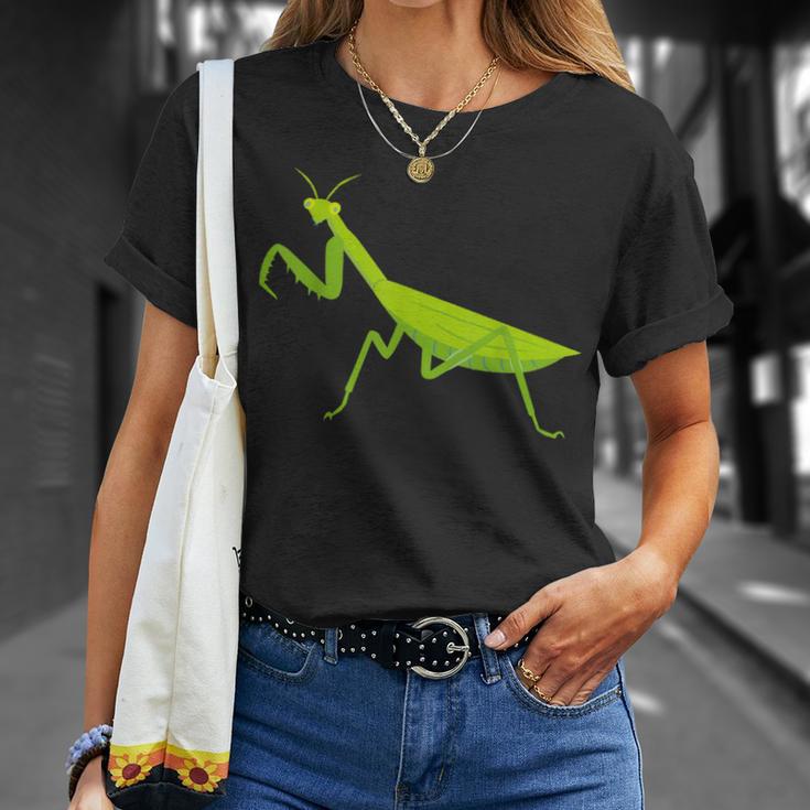 オオカマキリ_昆虫_蟷螂_かまきり Tシャツ 彼女への贈り物