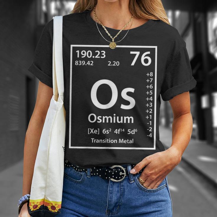 オスミウムエレメント ホワイト Tシャツ 彼女への贈り物