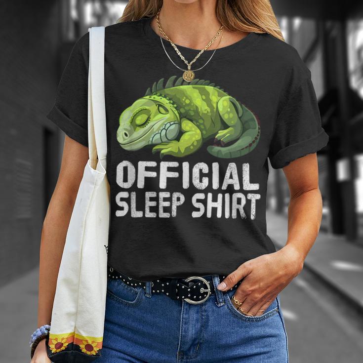オフィシャル・スリープシャツ・イグアナ Tシャツ 彼女への贈り物