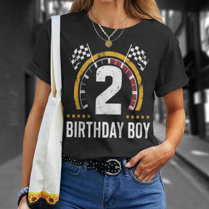 キッズ 2歳 誕生日 男の子 レーシング スピードメーター Tシャツ 彼女への贈り物