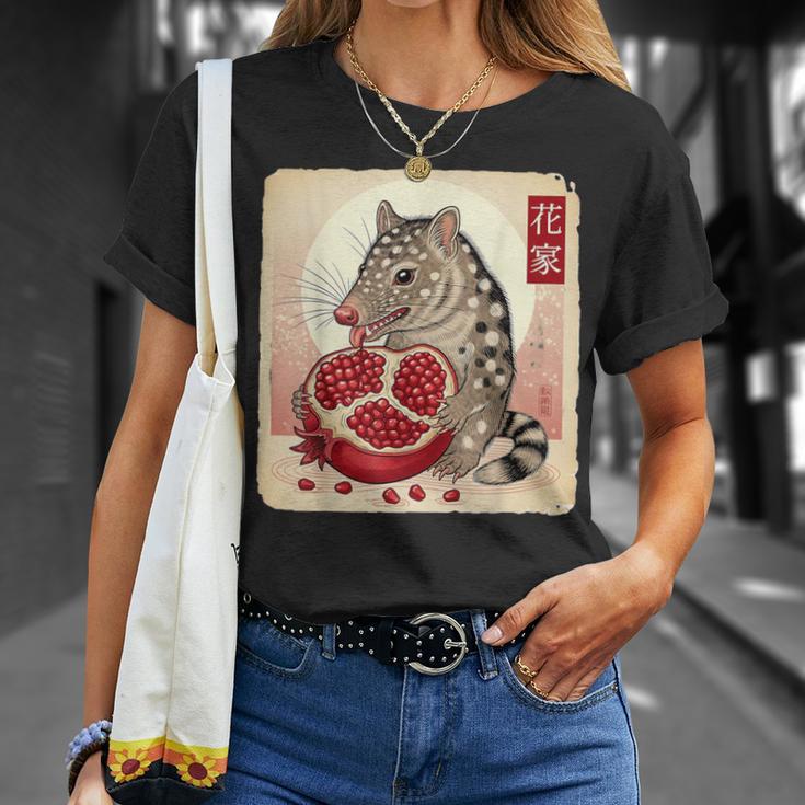 クオールとザクロ Tシャツ 彼女への贈り物