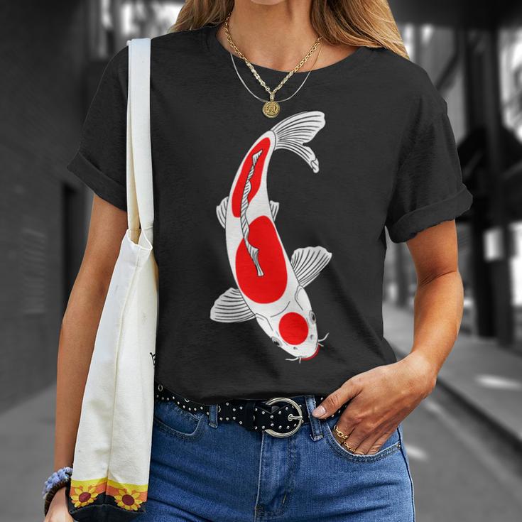 クハク 紅白鯉 Tシャツ 彼女への贈り物