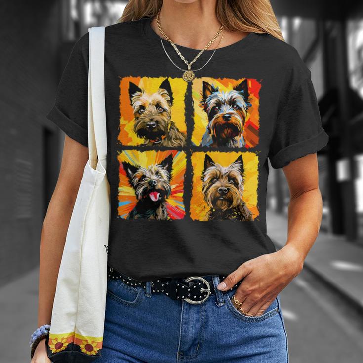 ケアンテリア ポップアート カラフル デッサン 絵画 Tシャツ 彼女への贈り物