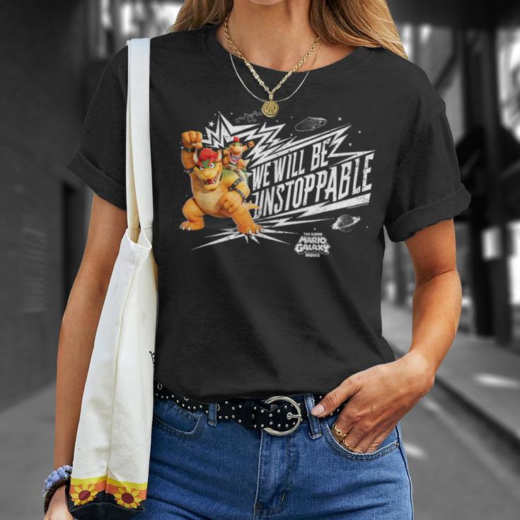 ザ・スーパーマリオギャラクシー・ムービー Boss Battle Tシャツ 彼女への贈り物