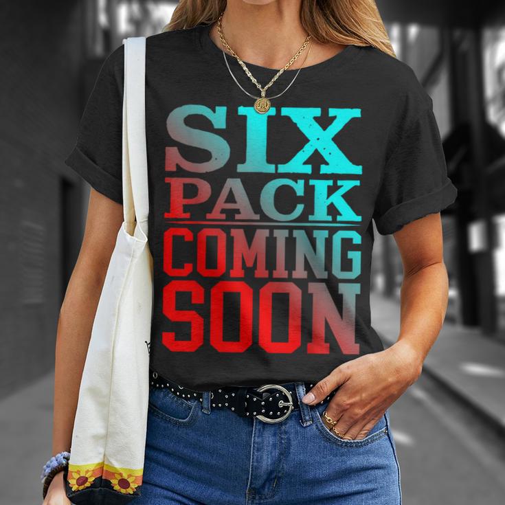 シックス パック 近日発売ix Pack Comingoon _ Tシャツ 彼女への贈り物