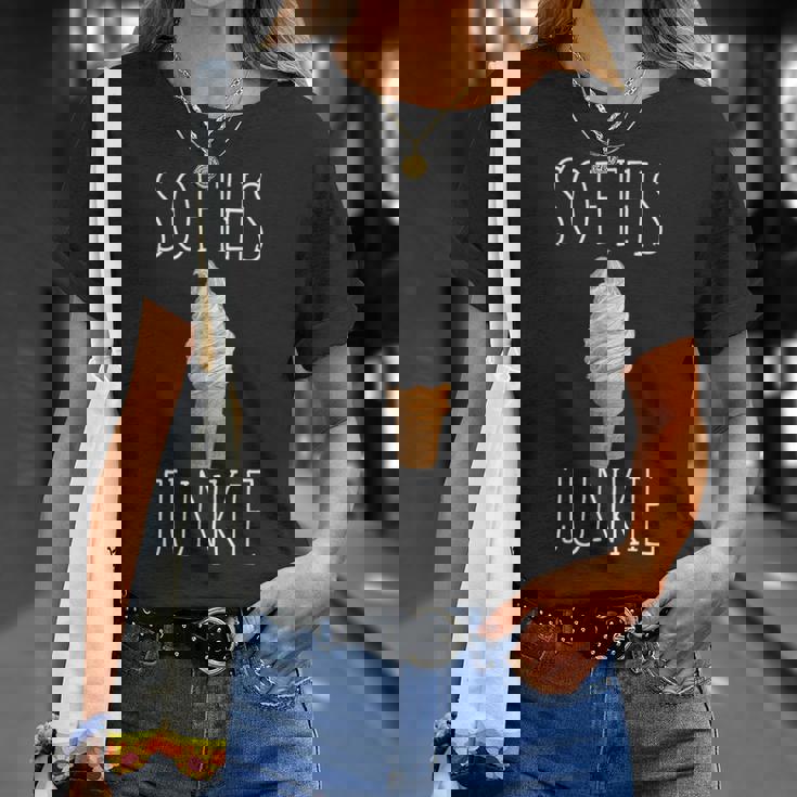 ソフトアイスクリーム ジャンキーアイスクリームパーラー Tシャツ 彼女への贈り物