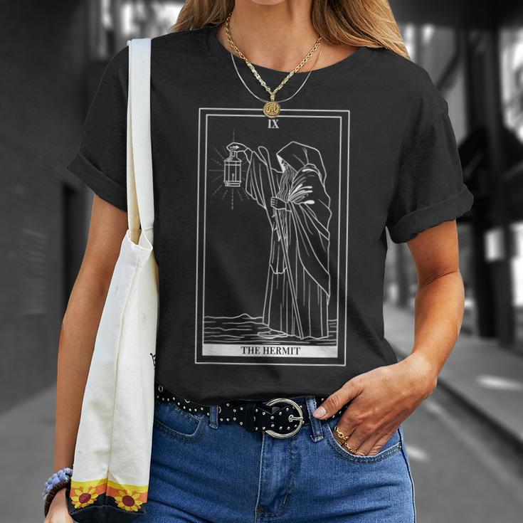 タロットカード隠者占い師オカルト魔女ウィッカン Tシャツ 彼女への贈り物