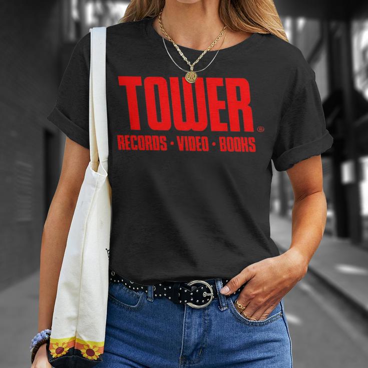 タワーレコード レトロ ヴィンテージ 音楽 ハリウッド Tシャツ 彼女への贈り物