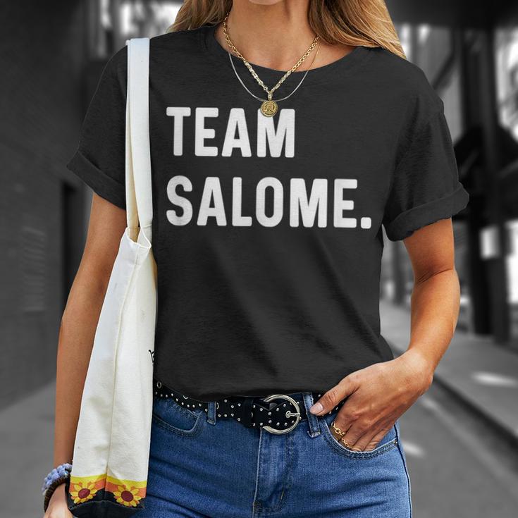 チームサロメ Tシャツ 彼女への贈り物