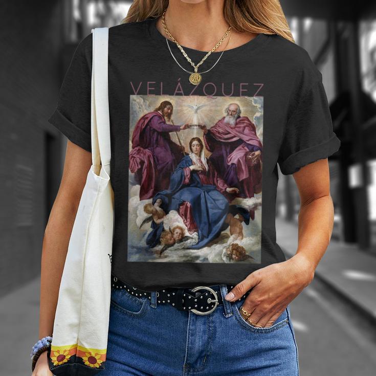 ディエゴ・ベラスケス マリアの戴冠式 Tシャツ 彼女への贈り物