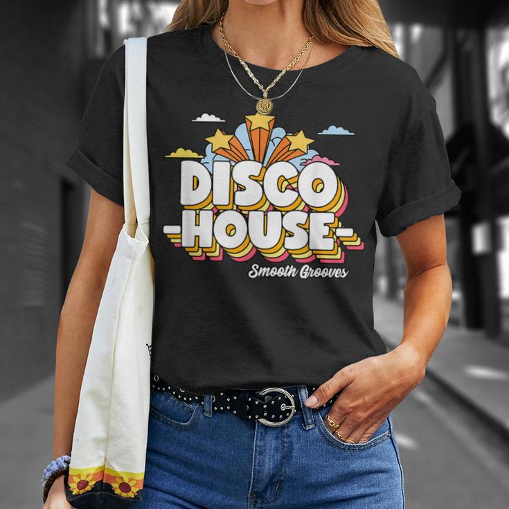 ディスコハウスファンクソウルハウスミュージック Tシャツ 彼女への贈り物