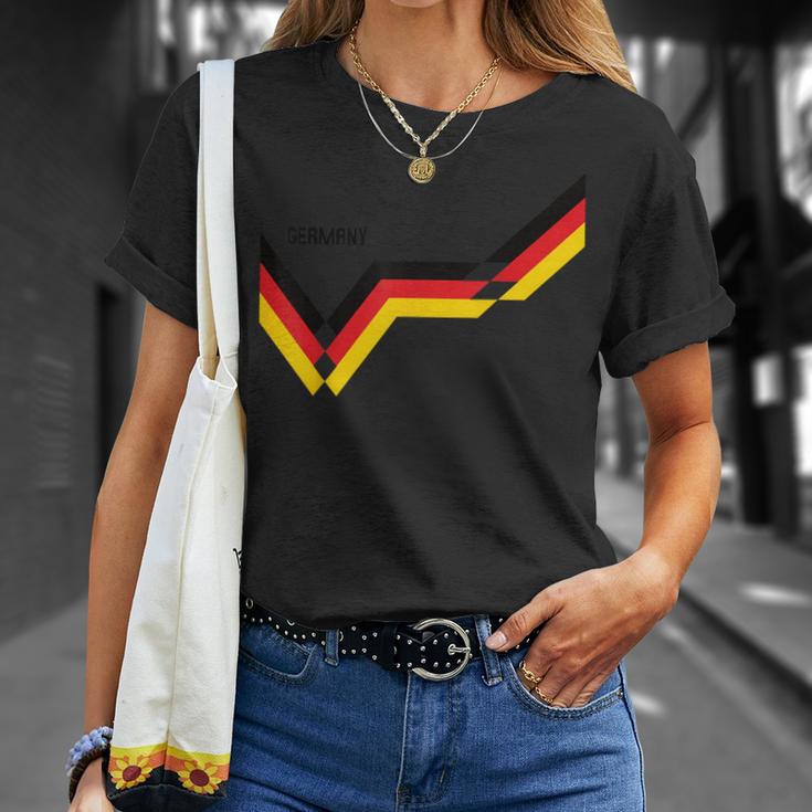 ドイツ国旗 面白い ドイツの遺産 ルーツ ヴィンテージ ドイツ国旗 Tシャツ 彼女への贈り物