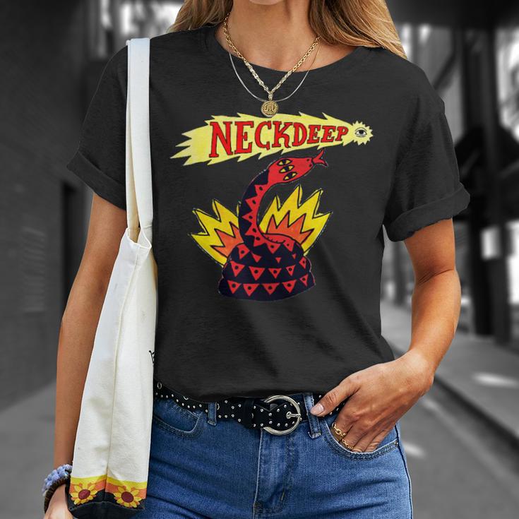 ネックディープシューティングアイ Tシャツ 彼女への贈り物
