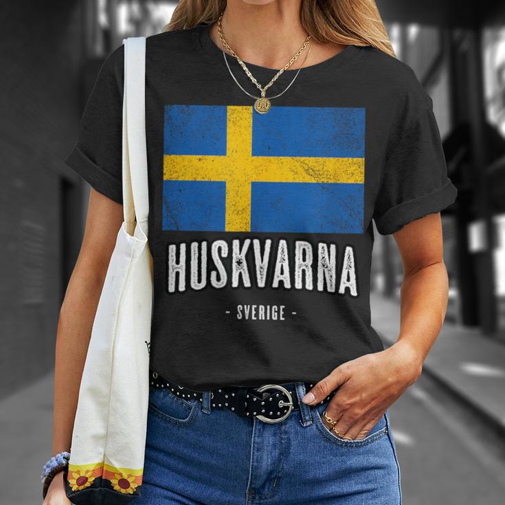 ハスクバーナ市 スウェーデン Tシャツ 彼女への贈り物