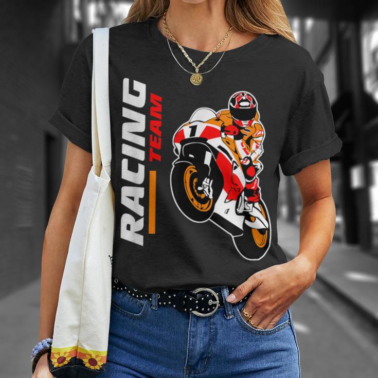 バイクレース Motorcycle Racing Tシャツ 彼女への贈り物
