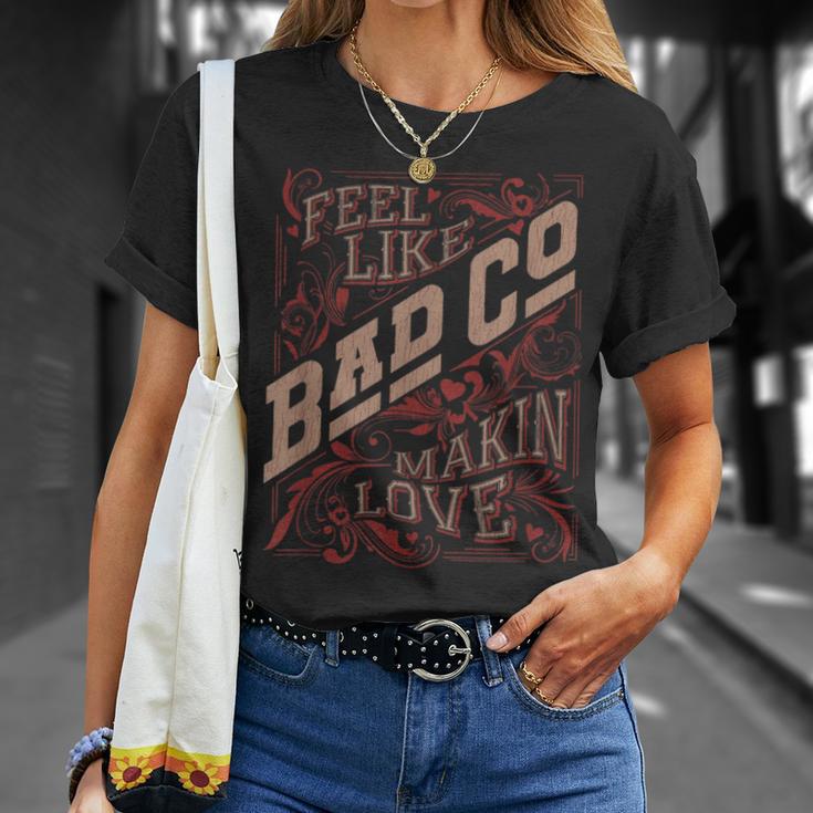 バッド・カンパニー・フィール・ライク・メイキン・ラブ Tシャツ 彼女への贈り物