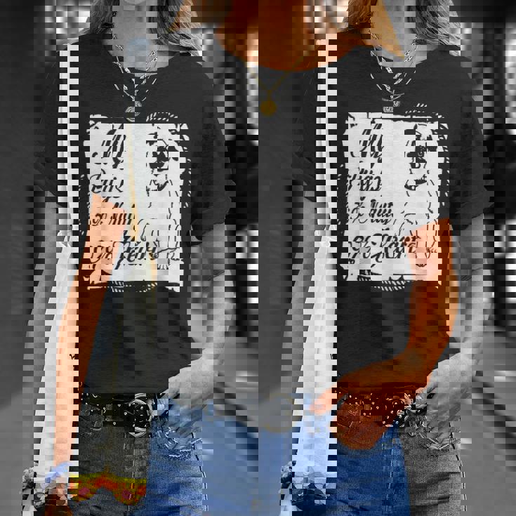 パグ・ドッグ Awesome Dog Tシャツ 彼女への贈り物