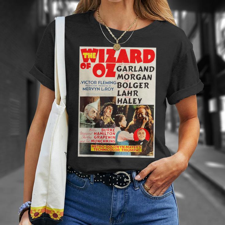 ビンテージオズの魔法使いポスター Tシャツ 彼女への贈り物