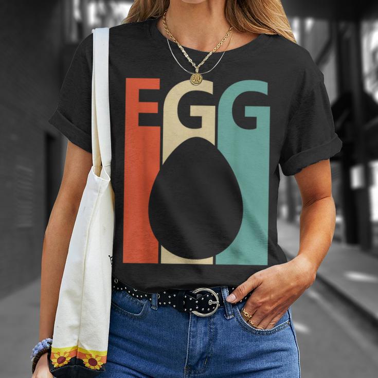 ビンテージ・スタイル 卵 Tシャツ 彼女への贈り物