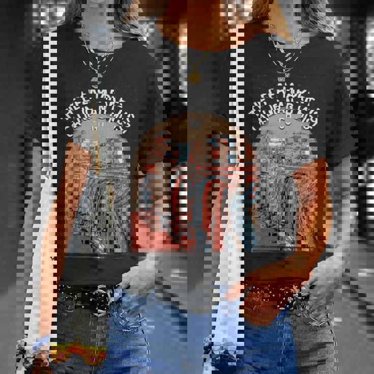 フリーマーケットは古着屋をよこす愛好家を呼んでいます Tシャツ 彼女への贈り物