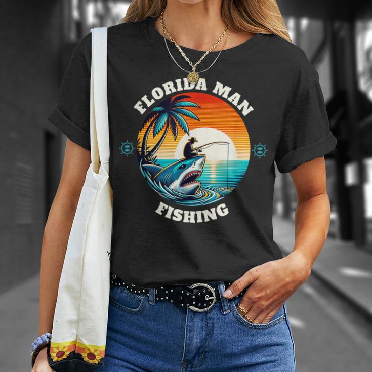 フロリダ・マン・フィッシング Tシャツ 彼女への贈り物