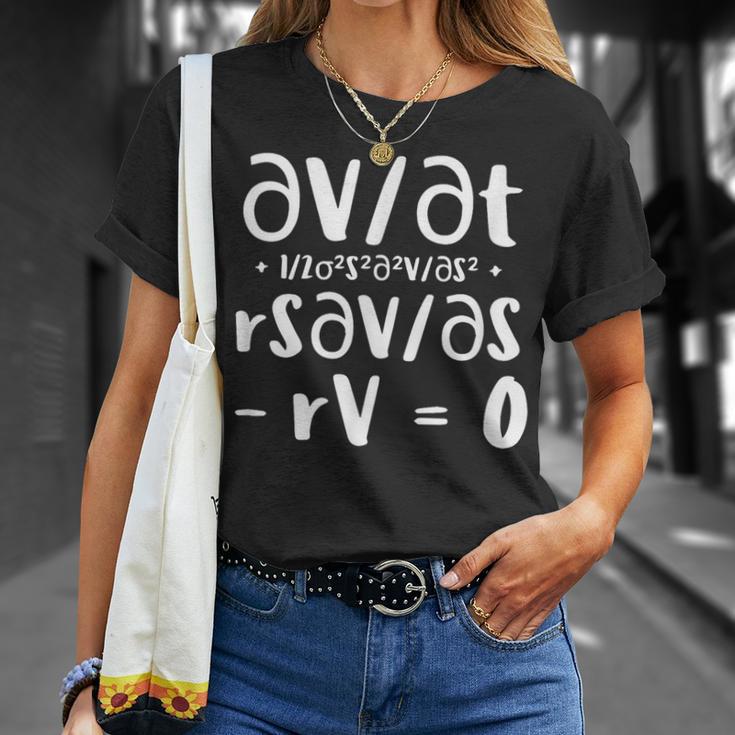 ブラックショールズ方程式 Tシャツ 彼女への贈り物