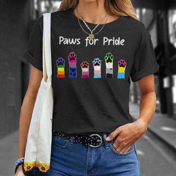 プライド猫好きのための足 Lgbt意識プライド月間 Tシャツ 彼女への贈り物