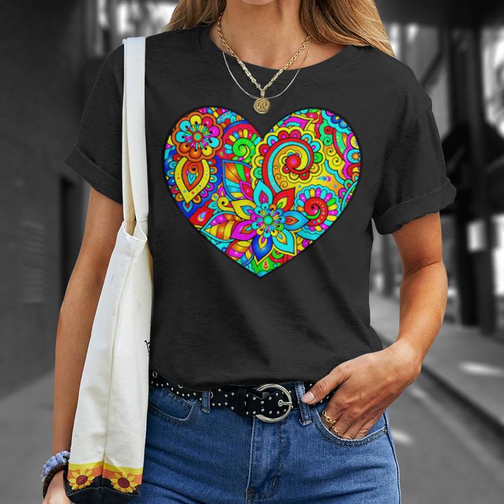 ペイズリーハート Tシャツ 彼女への贈り物