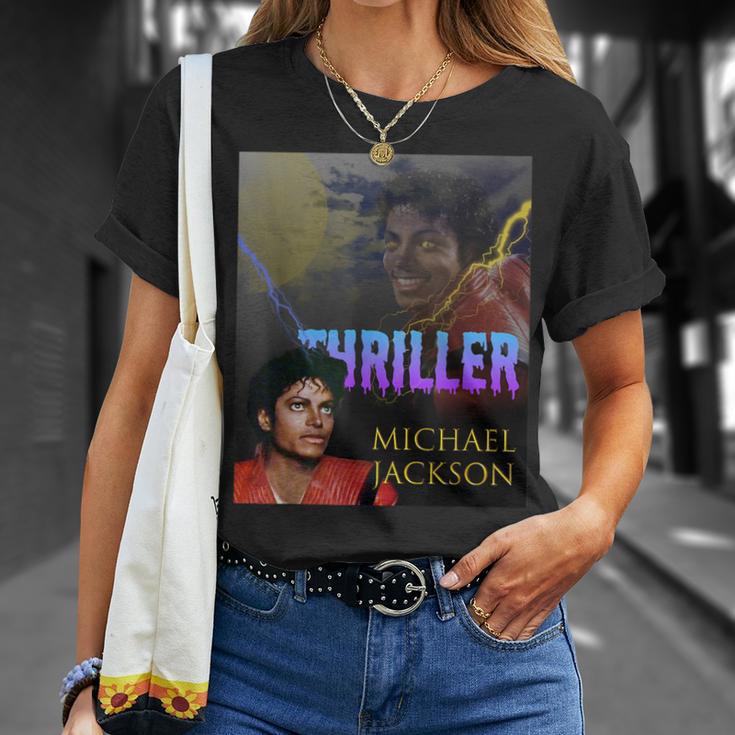 マイケルジャクソン 067 Thriller Tシャツ 彼女への贈り物
