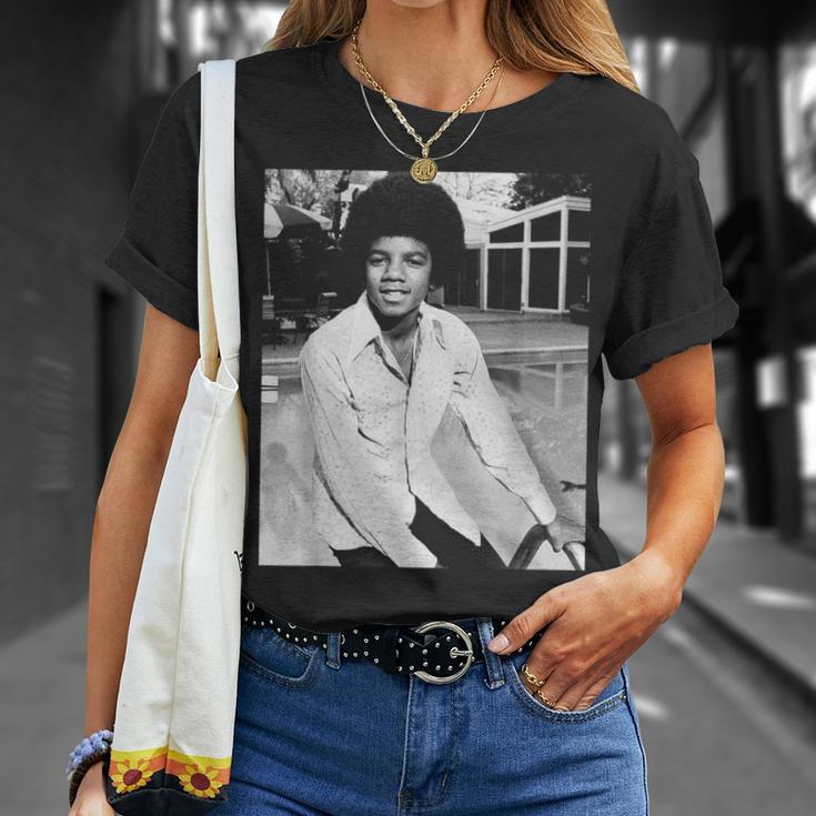 マイケル・ジャクソン アット Laホーム ザ・ジャクソン5 1975 Tシャツ 彼女への贈り物